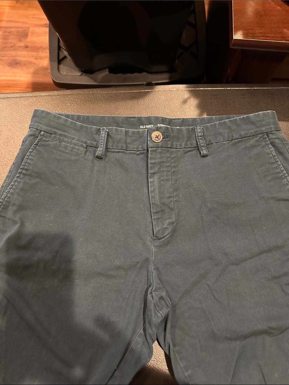 Old Navy Men's Blue-Green Ultimate Slim